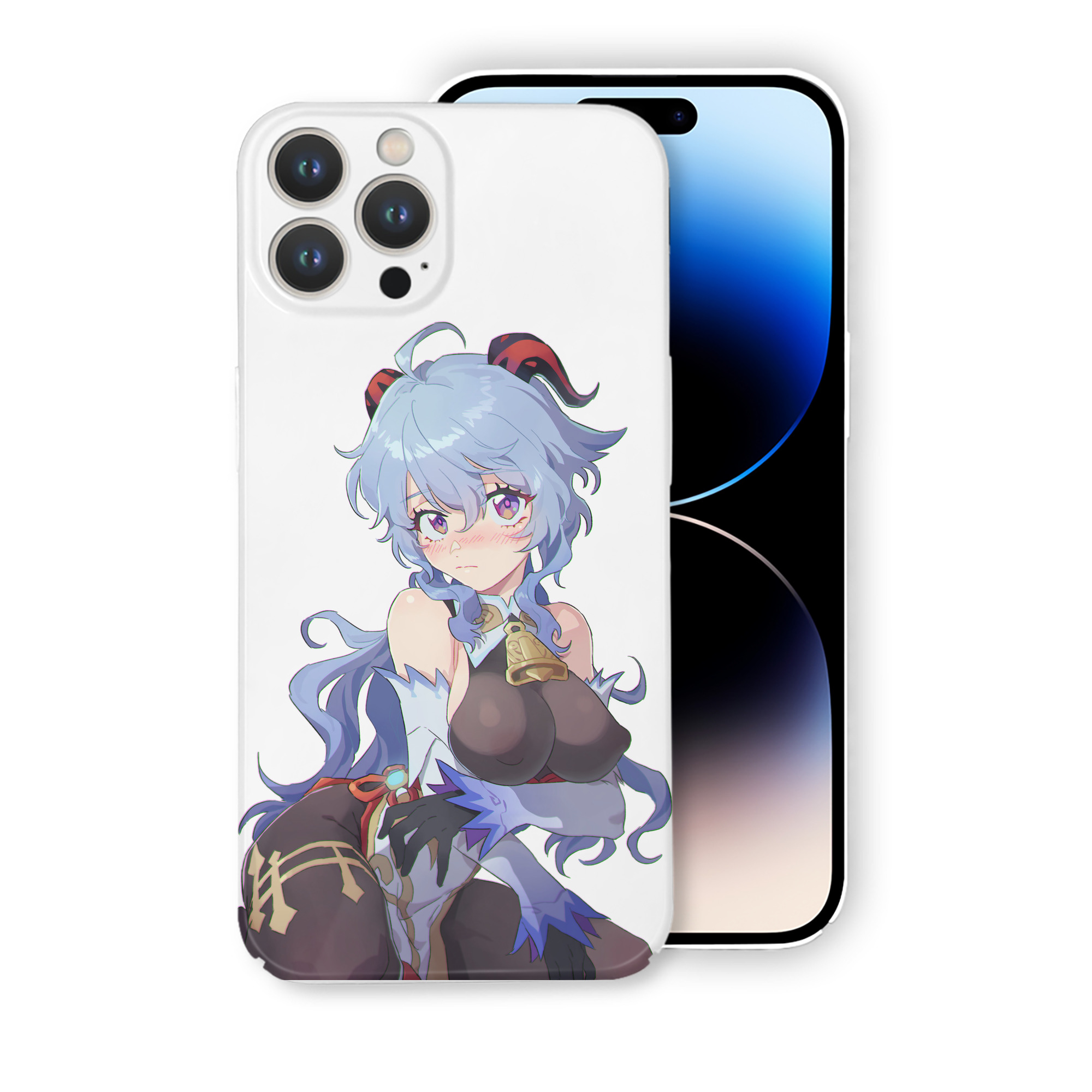 げんし神 甘雨 かんう genshin Ganyu 【iPhone 14シリーズ対応】ハードケース
